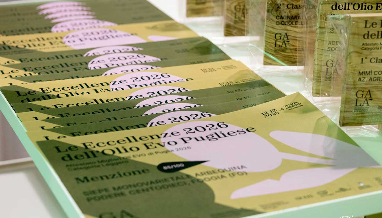 Galà delle Eccellenze Vinicole e degli Oli EVO di Puglia 2025